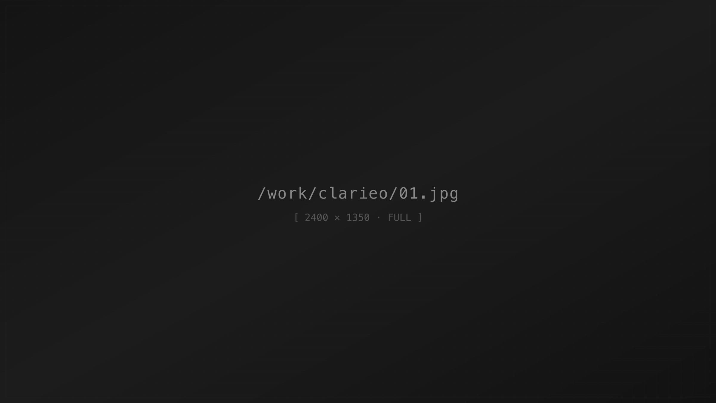 Clarieo Studio Identity and Wordmark
