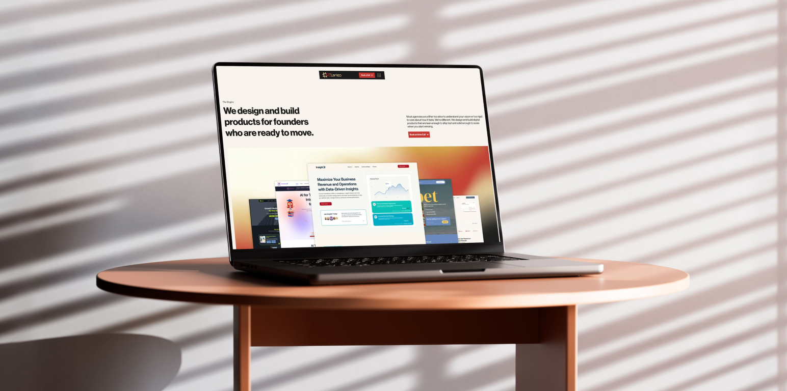 Clarieo mobile screen